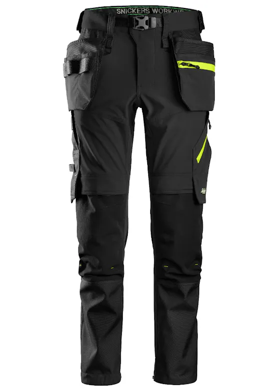 Snickers Workwear FlexiWork Stretch-Arbeitshose+ mit Holstertaschen 6940