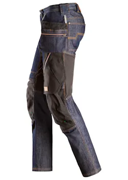 Snickers Workwear FlexiWork Denim Werkbroek met Holsterzakken 6955 miniatuur