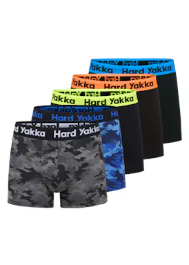 Hard Yakka Cotton Trunks 5-Pack G26578