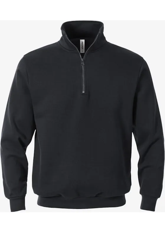 Fristads Sweatshirt mit kurzem Reißverschluss 1737 Swb