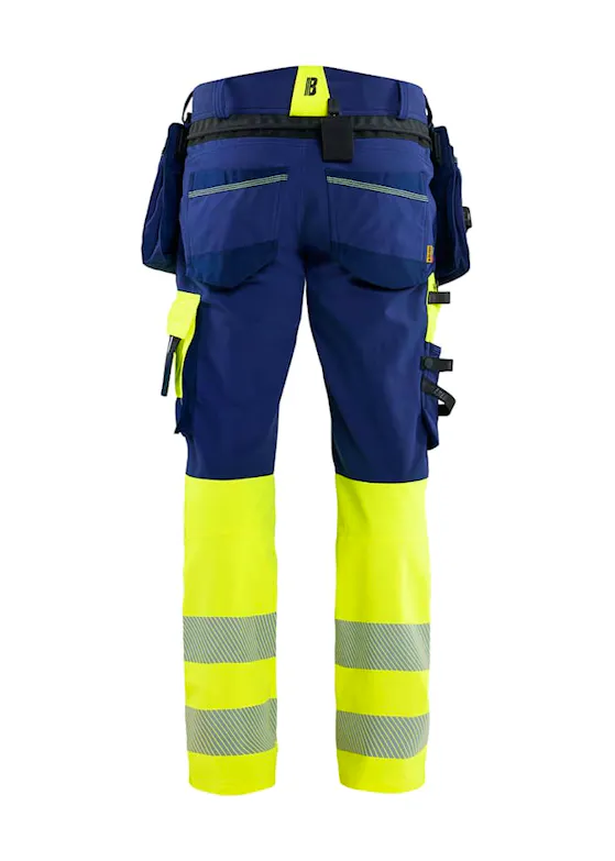 Blåkläder 1145 ToolRig High Vis Werkbroek 4-weg Stretch