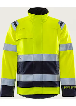 Fristads Flamestat 4160 Werkjack Stretch High Vis Klasse 3 ATHF Brandvertragend miniatuur
