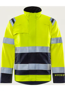 Fristads Flamestat 4160 Arbeitsjacke, Stretch, High-Vis, Klasse 3, ATHF, flammhemmend