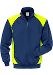 556-Marineblauw/hi-vis geel