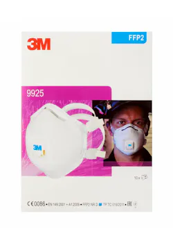 3M 9925 Lasrookmasker FFP2 Met Ventiel miniatuur