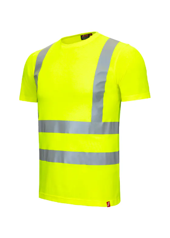 Nitras Safety Motion Tex Viz 7008 T-Shirt UV-bescherming Reflecterend Regular Fit