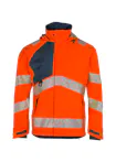 High Vis Oranje/Marineblauw