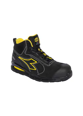 Diadora Run Net Airbox Master halbhoch S3 schwarz/schwarz