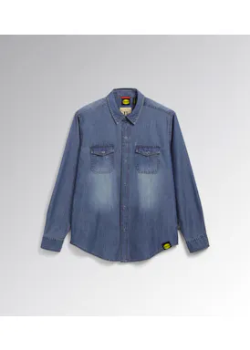 Diadora 702.171663 Denim-Shirt, atmungsaktiv Regular Passform