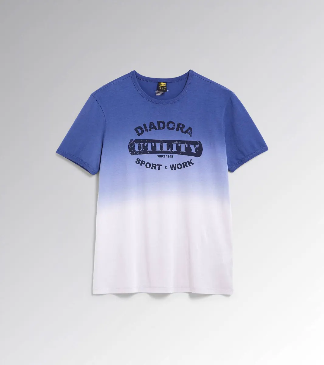 Weiß/blau