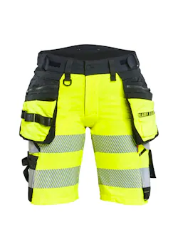 Blaklader 7020 Dames High Vis Short 4-Weg Stretch miniatuur