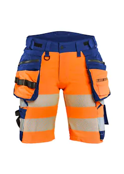 Blaklader 7020 Dames High Vis Short 4-Weg Stretch miniatuur