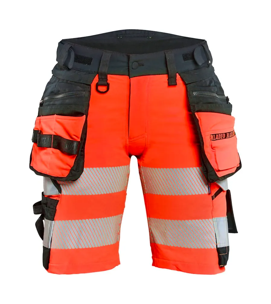 High Vis Rood/Zwart