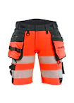 High Vis Rood/Zwart