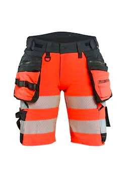 Blaklader 7020 Dames High Vis Short 4-Weg Stretch
