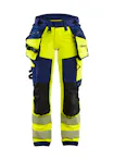 High Vis Geel/Marineblauw