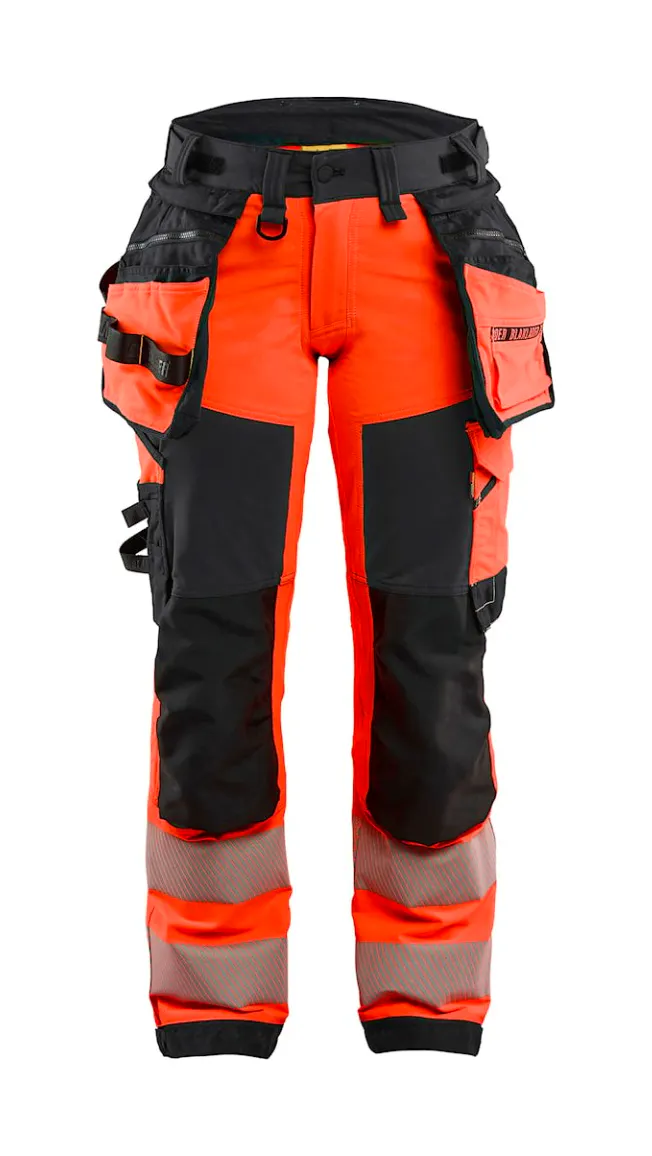 High Vis Rood/Zwart