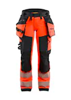 High Vis Rood/Zwart