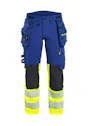Blaklader 7025 Dames High Vis Werkbroek 4-Weg Stretch miniatuur