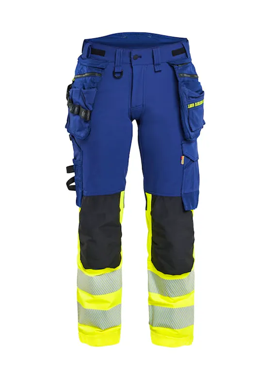 Blaklader 7025 Dames High Vis Werkbroek 4-Weg Stretch