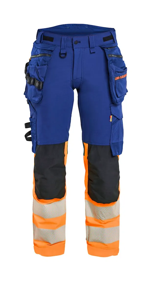 Marineblauw/Oranje