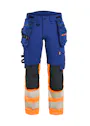 Blaklader 7025 Dames High Vis Werkbroek 4-Weg Stretch miniatuur