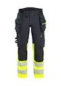 Blaklader 7025 Dames High Vis Werkbroek 4-Weg Stretch miniatuur