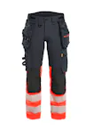 Zwart/High Vis Rood