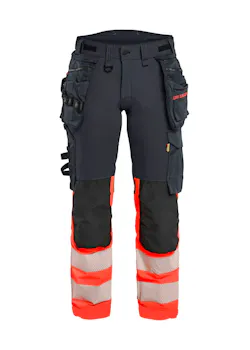 Blaklader 7025 Dames High Vis Werkbroek 4-Weg Stretch