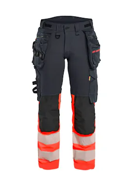 Blaklader 7025 Dames High Vis Werkbroek 4-Weg Stretch