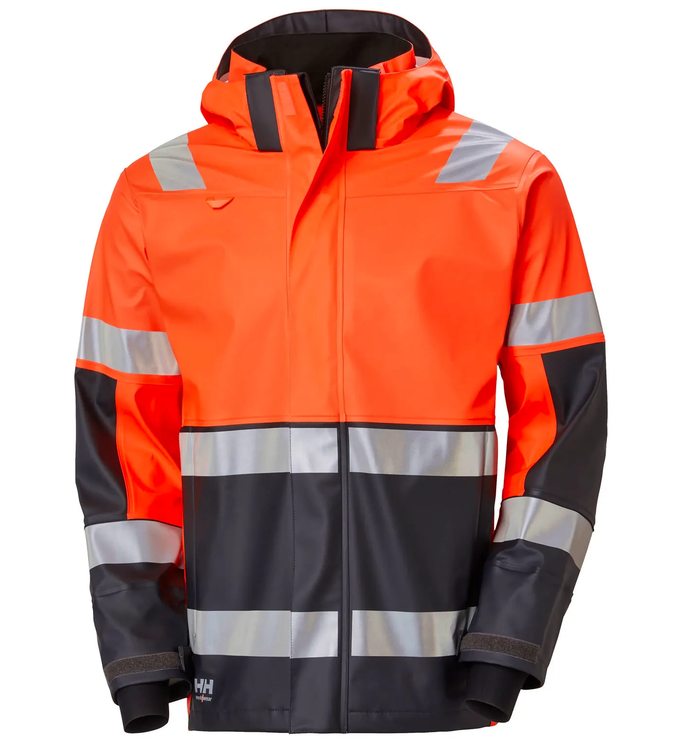 Orange/Schwarz