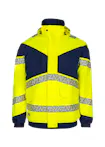 High Vis Geel/Marineblauw