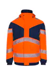 High Vis Oranje/Marineblauw