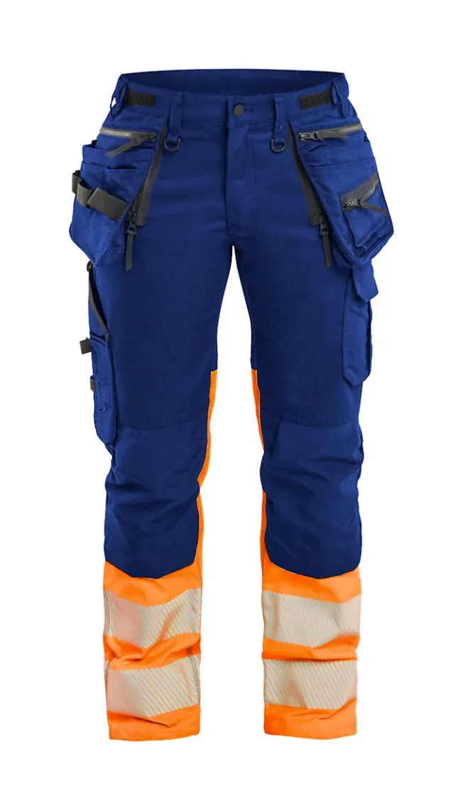 Marineblauw/Oranje