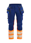 Marineblauw/Oranje