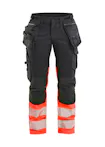 Zwart/High Vis Rood