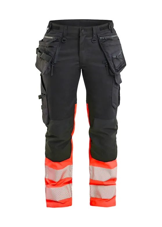 Blaklader 7030 Damen High-Vis Arbeitshose Stretch