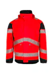 High Vis Rood/Zwart