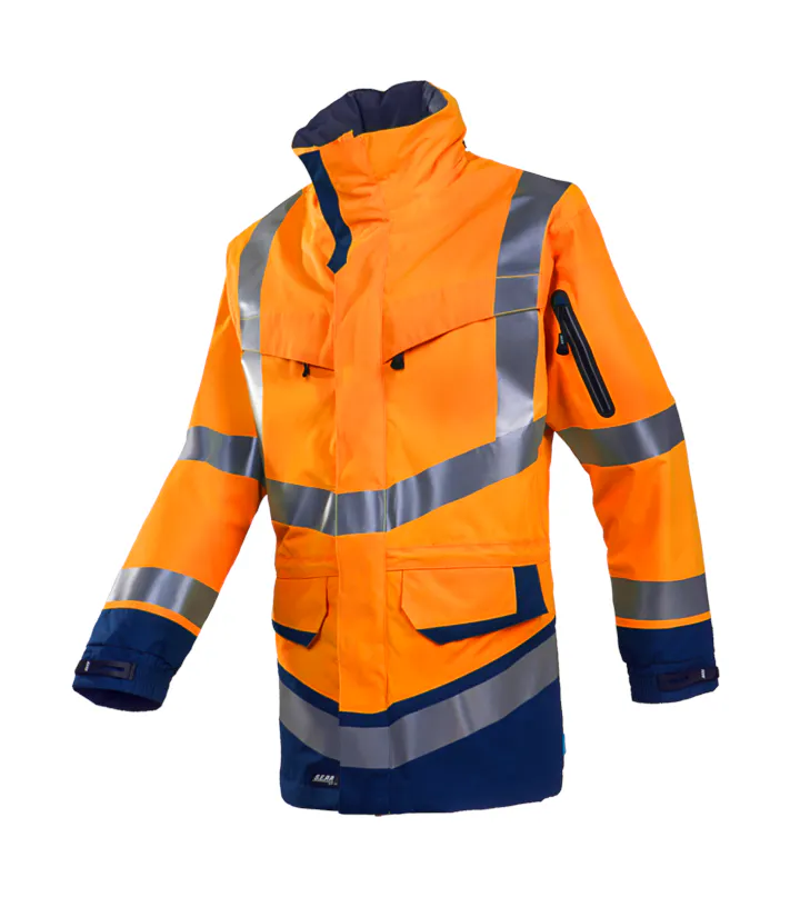 Fluo Oranje/Navy