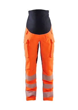 Blåkläder 7100 High Visibility Zwangerschapsbroek met 4-weg Stretch