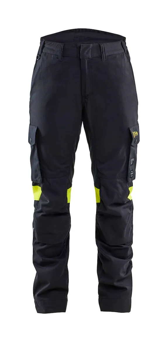 Schwarz/High Vis Gelb
