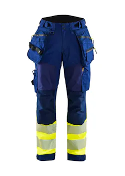 Blaklader Dames Softshell Werkbroek High Vis