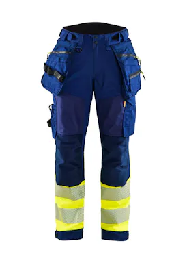 Blaklader Damen-Softshell-Arbeitshose High-Vis