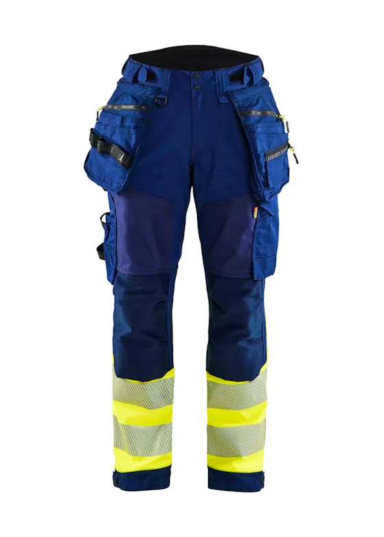 Blaklader Damen-Softshell-Arbeitshose High-Vis