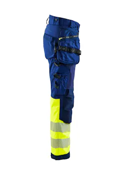 Blaklader Dames Softshell Werkbroek High Vis miniatuur