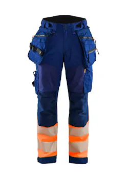 Blaklader Dames Softshell Werkbroek High Vis miniatuur