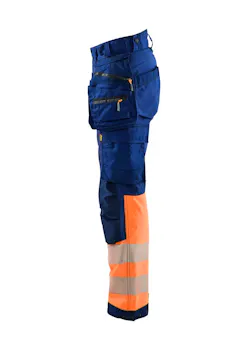 Blaklader Dames Softshell Werkbroek High Vis miniatuur