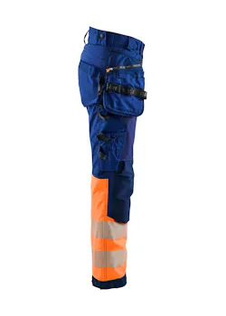Blaklader Dames Softshell Werkbroek High Vis miniatuur