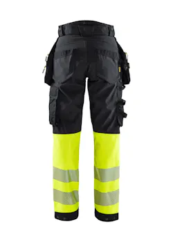 Blaklader Dames Softshell Werkbroek High Vis miniatuur