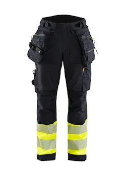 Blaklader Dames Softshell Werkbroek High Vis miniatuur